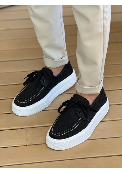 CH2602 - Triko Erkek Ayakkabı Sıyah