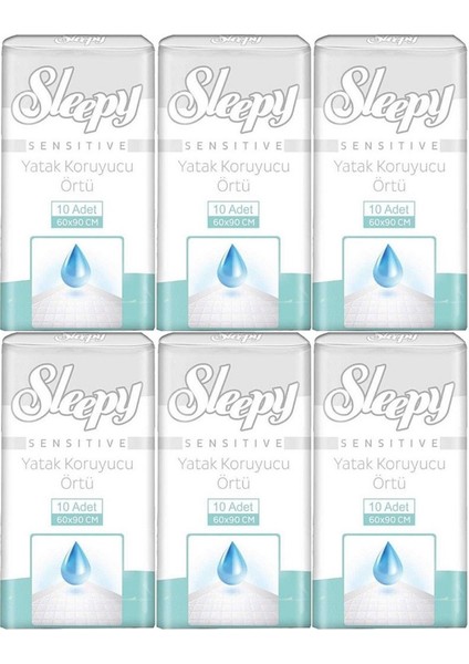 Hasta Yatak Koruyucu 60*90CM 60 Adet (6pk*10)