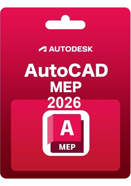 AutoCAD MEP 2026 (Windows) - 1 PC 2 Yıl Autodesk Key + Kurulum Hizmeti
