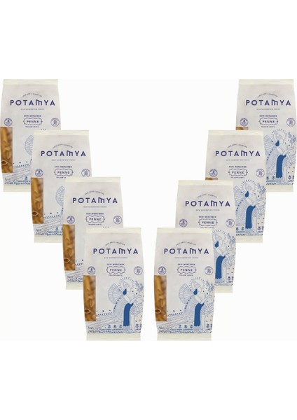 Glutensiz Konvansiyonel Sarı Mercimek Penne X8