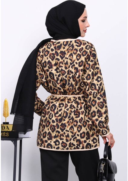 Vizon Etnik Desenli Cepli Ceket fırsatları