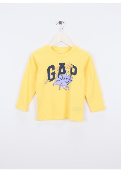 Baskılı Sarı Erkek Çocuk T-Shirt 791319001
