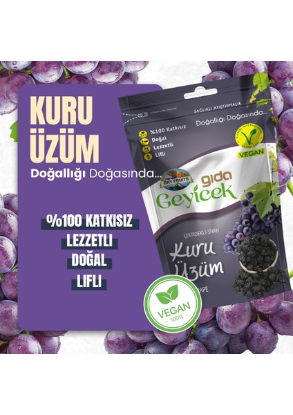Kurutulmuş Üzüm 100 gr fiyatları