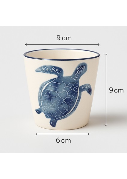 Imroz Kaplunbağa Tekli Kupa 300 Ml. modelleri