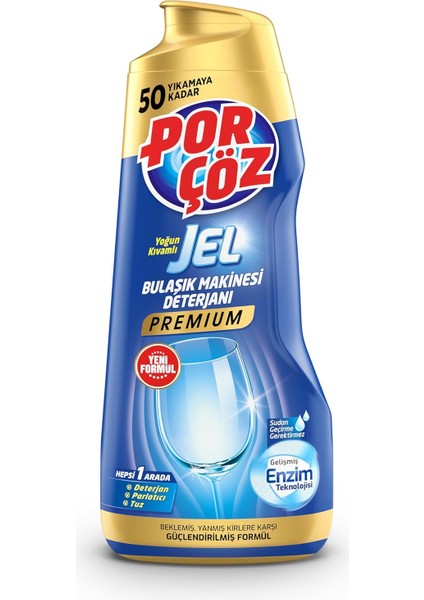 Porçöz Bulaşık Makinesi Deterjanı 900 ml