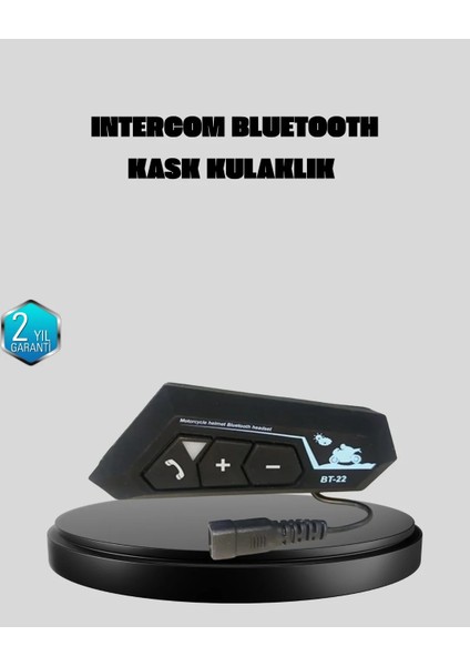Motosiklet Kask Kulaklığı Bluetooth 5.0 Gürültü Önleme ve Hızlı Bağlantı