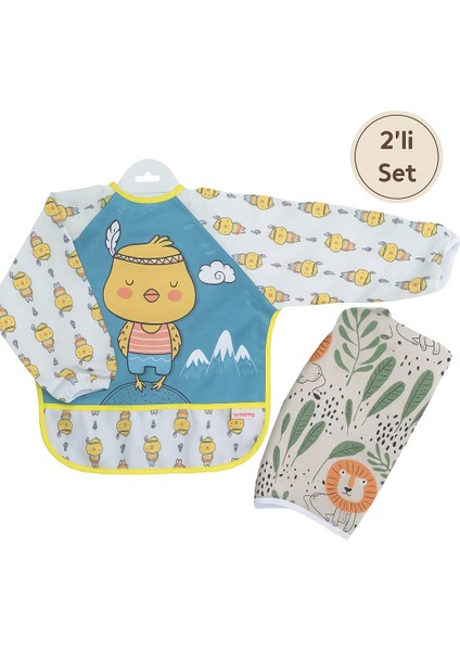 Laura Baby Uzun Kollu Sıvı Geçirmez Mama ve Aktivite Önlüğü fiyatları