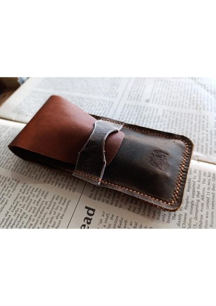 Crazy Gerçek Deri Özel Kalemleriniz Için Kalemlik ( 3*4 Kalem Için ) 28 cm \ 8 cm Büyük Boy NLU22 fiyatları