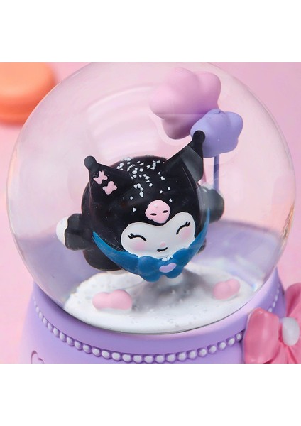 Işıklı Happy Tasarım Orta Boy Işıklı Müzikli Kar Küresi modelleri