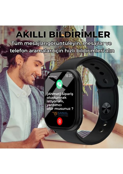 Watch 10 Suit Akıllı Saat ( 2 Kordonlu Seri ) indirimleri