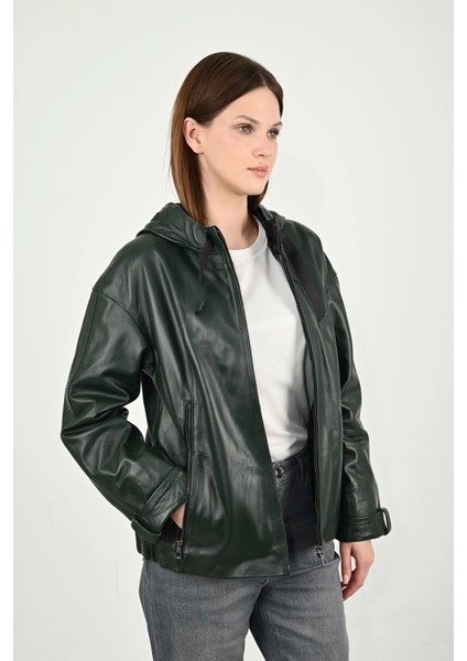 Kadın Deri Mont 8142SBR indirimleri