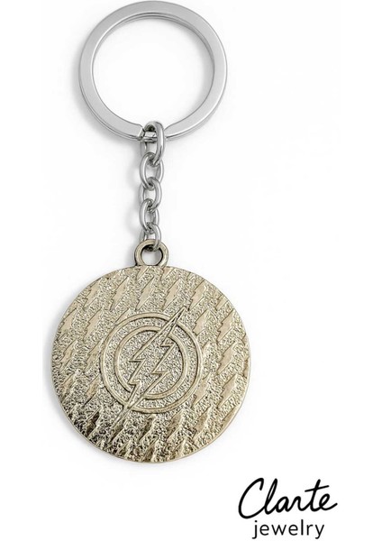 Metal Anahtarlık – Flash Logolu Dayanıklı Tasarım fiyatları