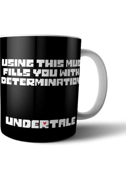 Undertale Kupa Bardak Model 1