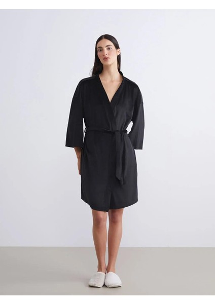 Şal Yaka Kadife Kadın Sabahlık (W5) modelleri
