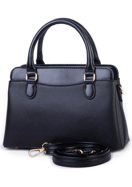 Şık Kadın Midi El ve Omuz Çanrası Siyah Liza modelleri