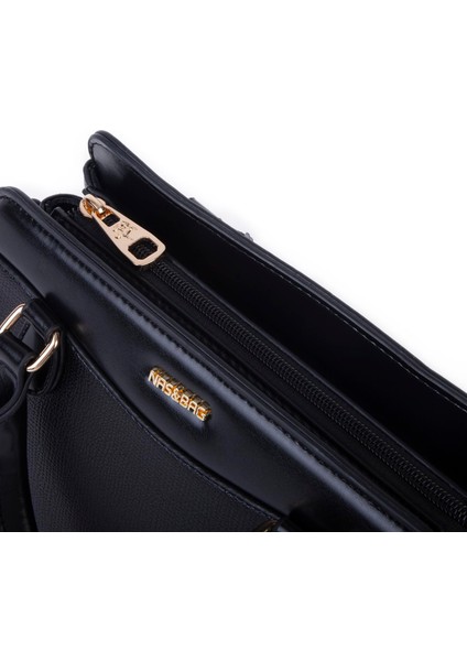 Şık Kadın Midi El ve Omuz Çanrası Siyah Liza fırsatları