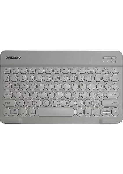 ZR455 Beyaz Bluethooth Klavye