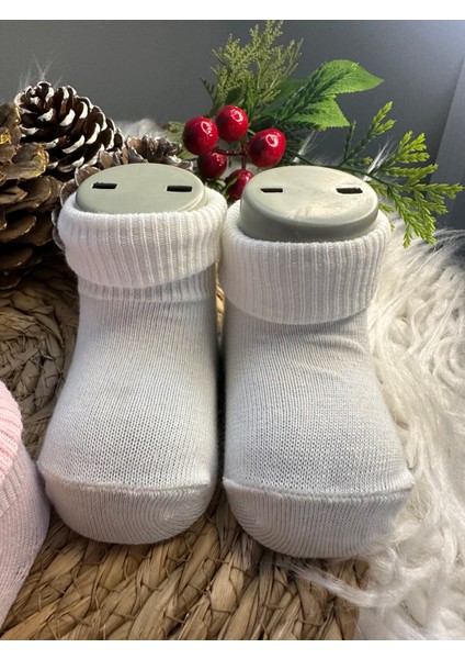 3'lü Paket Kız Bebek Renkli Pamuklu Lastiksiz Dikişsiz Soket Çorap fiyatları