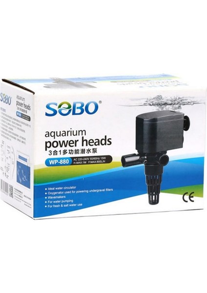 Mtxdpn Sobo Wp 880 Akvaryum Kafa Motoru 800LT