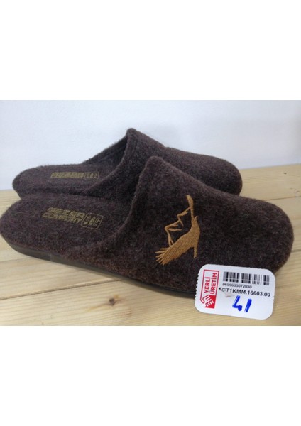 Kışlık Konfor Taban Keçe Rahat Taban Erkek Ev Terliği indirimleri