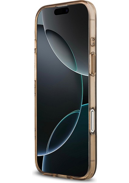 iPhone 17 Air Uyumlu Kılıf Guess Lisanslı M-Safeli Iml Peony ve 4g Desenli Klasik Logolu Kahverengi indirimleri