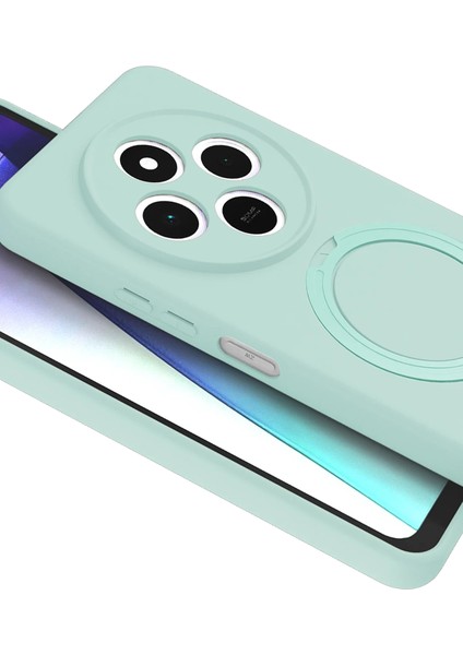 Redmi 14C Uyumlu Içi Kadife Stand Olabilen Halka Yüzüklü Kılıf modelleri