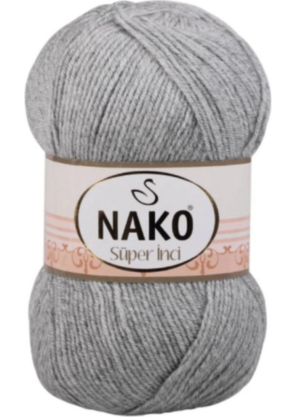 Süper Inci Gri 1 Adet Colar : 195