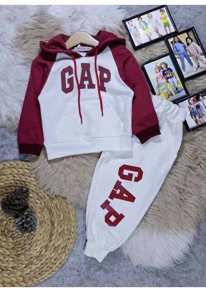 Erkek Çocuk Eşofman Takımı %100 Pamuk Kapüşonlu