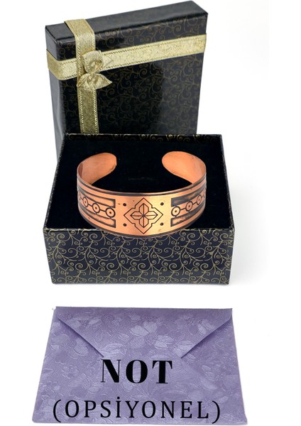 El Yapımı Ayarlanabilir Saf Bakır Bileklik, Bakır Bilezik BB-343 fırsatları