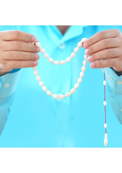 Sistemli Kalem Işçilikli Özel Kesim Deve Kemiği Tesbih fırsatları