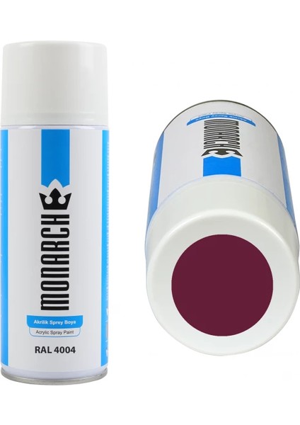 Ral 4004 Rengi Sprey Boya 400 ml