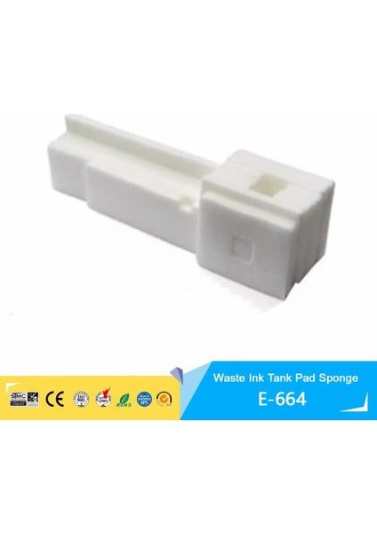 Epson Ecotank L110 T664 Yazıcı Atık Mürekkep Tankı Süngeri Waste Ink Pad