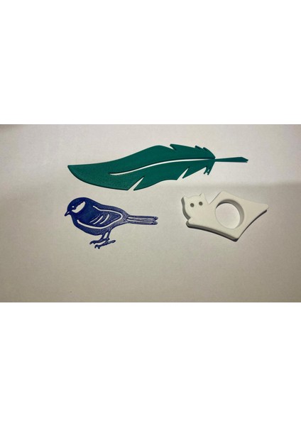 📚 Kitap Severler 3’lü Okuma Seti – Kedi, Yaprak ve Kuş Tasarımlı fiyatları