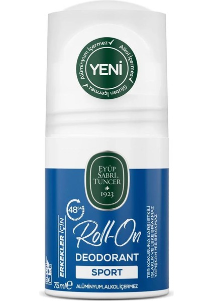 Eyüp Sabri Tuncer Erkek Roll On Deodorant 75 ml Sport