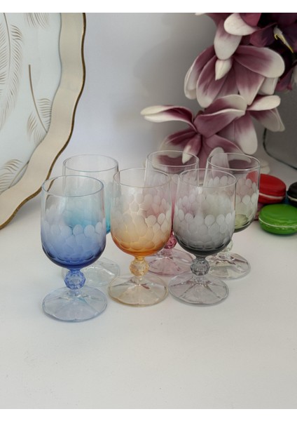 Mercan Mix Kahve Yanı Kristal Su KADEHI-135ML