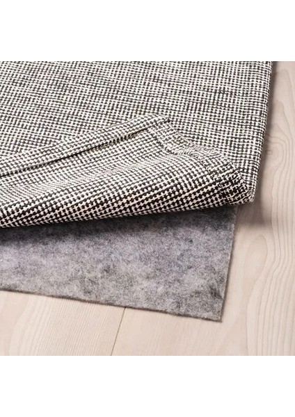 Tıphede Büyük Halı Gri Beyaz 155 x 220 cm Dikdörtgen Düz Dokuma fırsatları