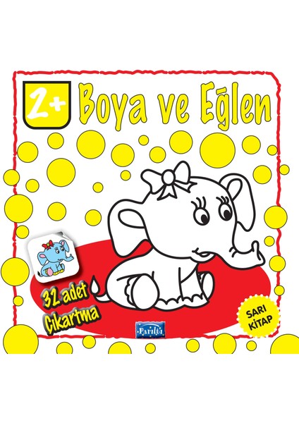 Boya ve Eğlen Sarı Kitap