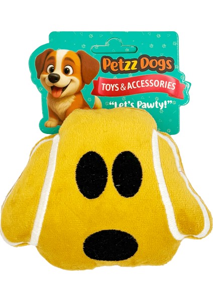Snoop Sesli Dayanıklı Peluş Köpek Çiğneme Oyuncağı