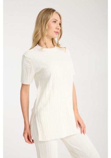 Çizgili Relax Fit Ikili Takım fırsatları