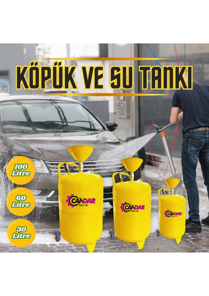 100 lt köpük makinası kolay kurulum kolay araç yıkama CANDAR TEKNİK fırsatları