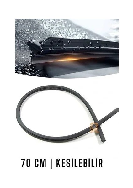 Kesilebilir 70 cm Silecek Lastiği 1 Adet fiyatları