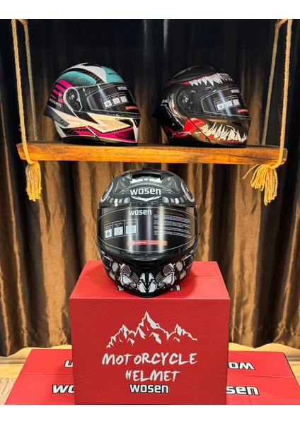 -202 Çene Açılır Kask