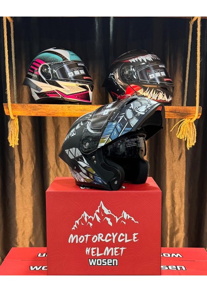 -202 Çene Açılır Kask indirimleri