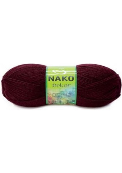 Rekor Bordo 5 Adet Colar : 999