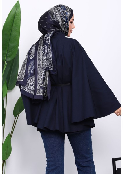 Lacivert Kemerli Gabardin Panço fırsatları