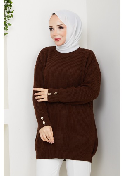 Kadın Kolu Taşlı Tunik -PMK487 indirimleri