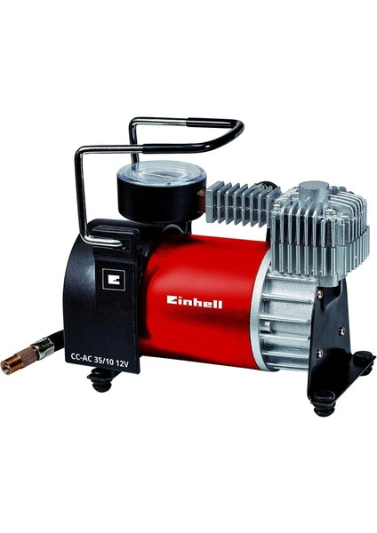 Mini Kompresör Cc-Ac 35/10 12 V (Maks. 8 Bar, 35 L/dak Hava Çıkışı, Çakmak Soketi ile Bağlan