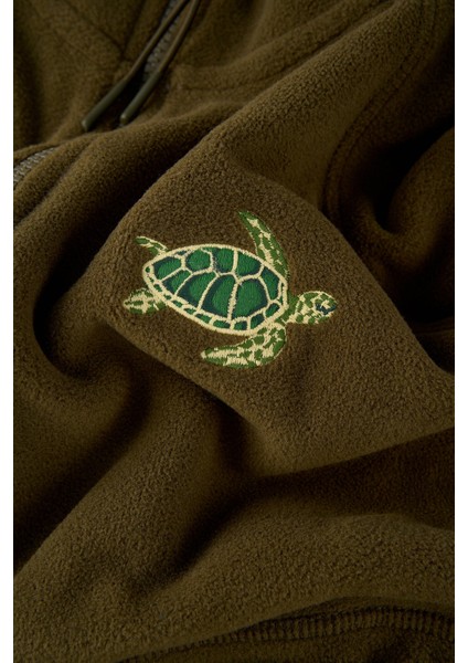 Caretta Half-Zip Polar - Haki fiyatları