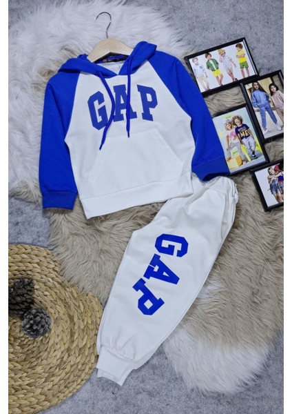 Erkek Çocuk Eşofman Takımı %100 Pamuk Kapüşonlu