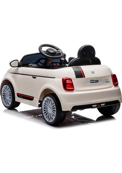Fıat 500 Lisanslı Akülü Araba 12V, Uzaktan Kumanda, Orijinal Lisanslı indirimleri